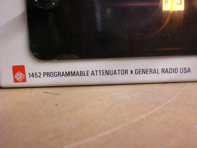 Genrad 1452 programmable attenuator general radio [F-4.5] gallery