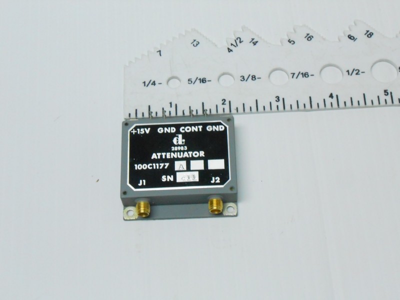 100C1177 DAICO IND. VARIABLE ATTENUATOR +15V/ SMA NEW OLD STOCK gallery
