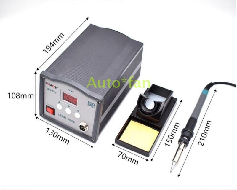 Brand New BONKOTE 205H 150W Intelligent Digital Display HF Soldering Station Kit gallery