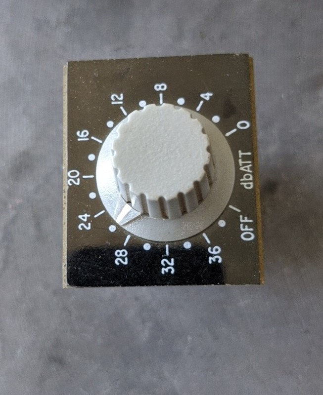 Tech Lab Inc. Attenuator Type PK-322 Imped 600 POT. Used & UNTESTED. gallery