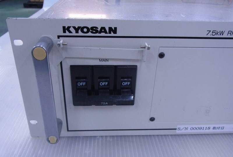 Kyosan RF Generator RFK75Z-TE4 7.5kW Japan gallery