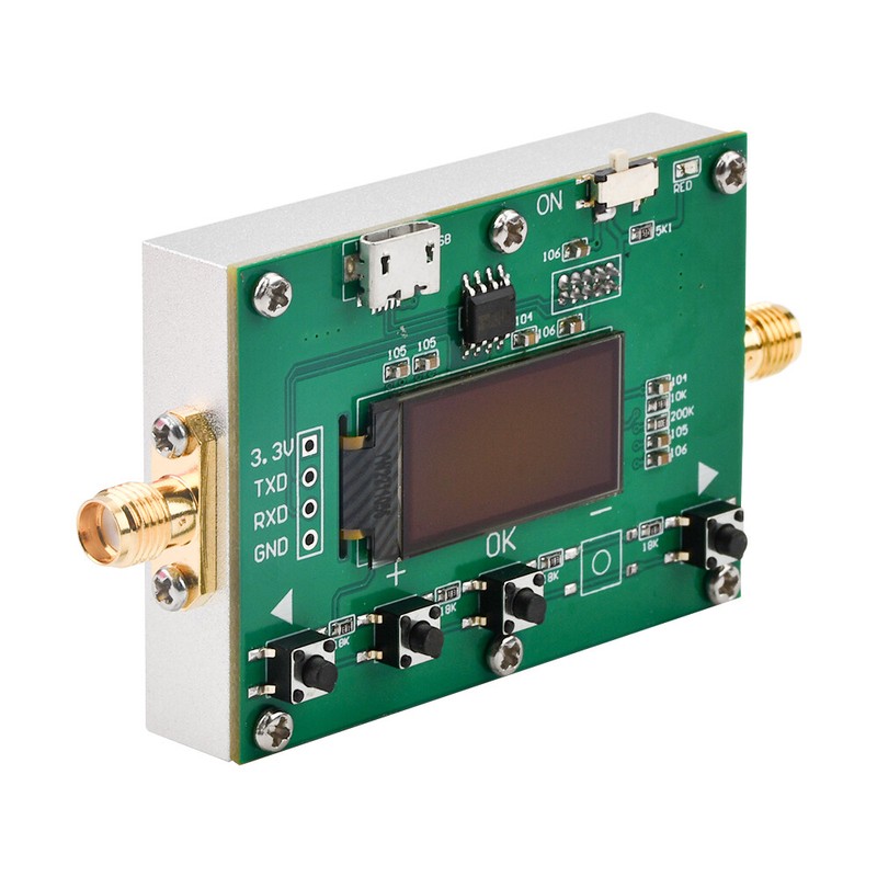 Digital Attenuator 30DB Step 0.25DB OLED Pogrammable Attenuator Module 6Ghz RF gallery