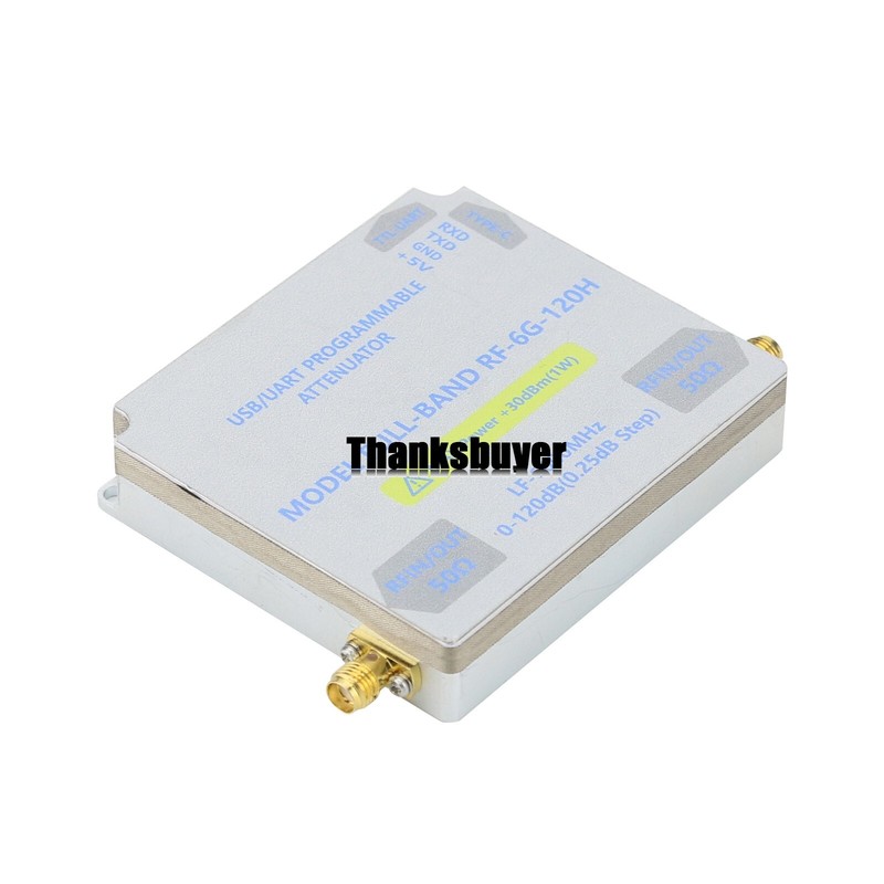 LF-6GHZ-120DB Bidirectional Digital Control RF Attenuator High+TFT Main Board gallery