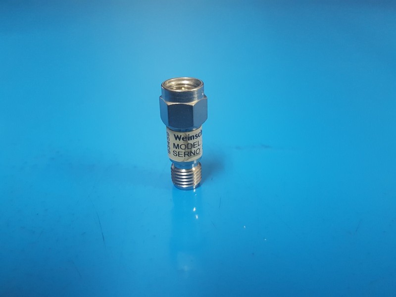 Weinschel 3T-3: Coaxial RF Attenuator 2 W, DC-12.4 GHz (S5579) gallery
