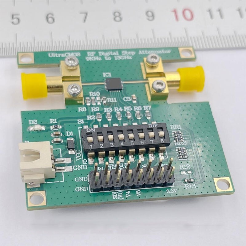 LF-13GHZ 0-31.5DB 9KHz-13GHz RF Step Attenuator Supports Parallel Port Mode gallery