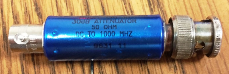 Mini Circuits Model CAT-30 30dB Attenuator, 50 ohm, DC to 1000 Mhz gallery