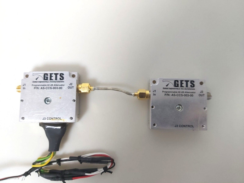 2PCS.GETS AS-CCS-003-00 Programmable 60 dB Attenuator gallery