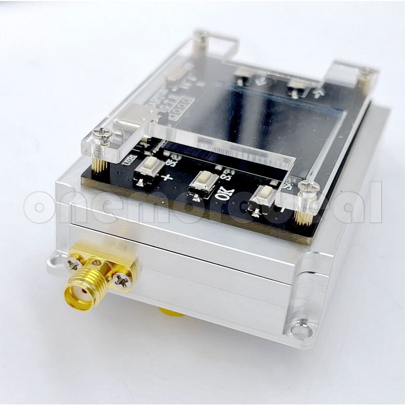 DC-8GHz/3GHz Digital Programmable Attenuator CNC Isolation Attenuator 1.3" TFT