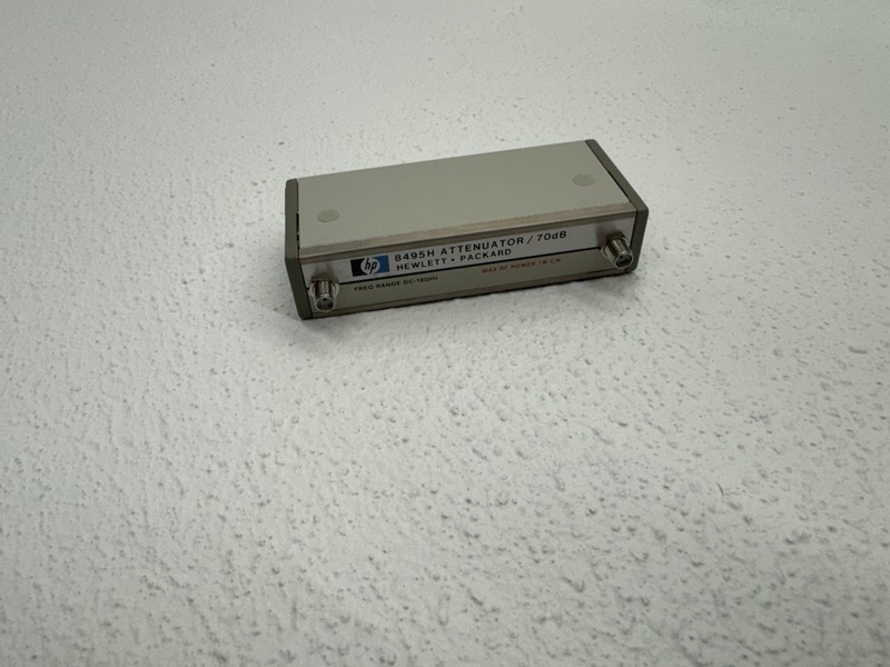 Agilent 8495H Programmable Step Attenuator, 18 GHz, 0-70 dB