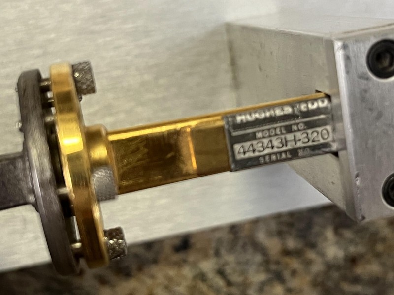 7CC 40-60 GHz Direct Reading Waveguide Attenuator TRG U510 Gold Plated gallery