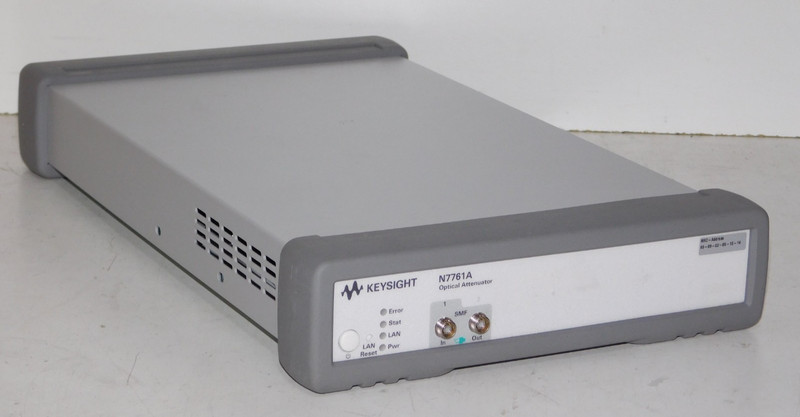 Keysight N7761A Opt 022 Single Channel Variable Fiber Optical Attenuator Agilent