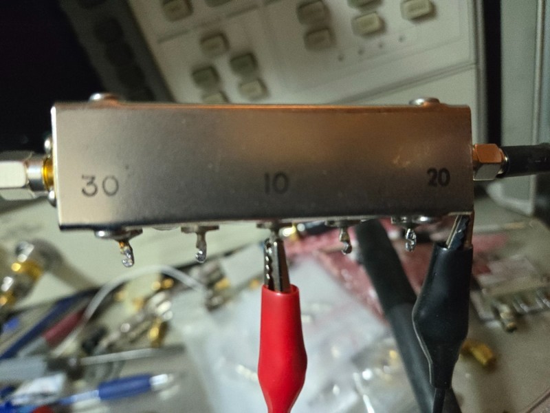 KAY 3 element attenuator 10, 20, 30dB for 0-60dB atten, 7-12V, DC-1.5GHz Tested gallery
