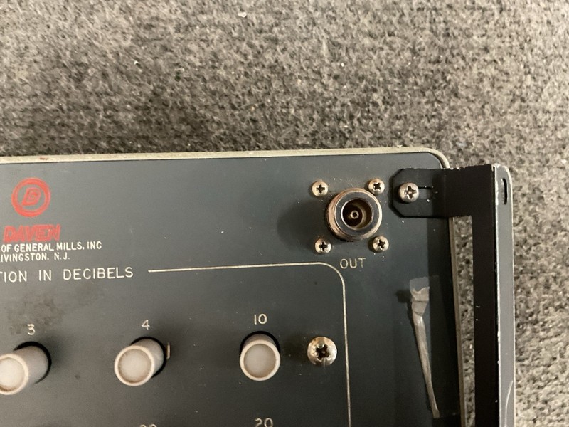 Daven 650-50 Attenuator Attenuation in Decibels gallery