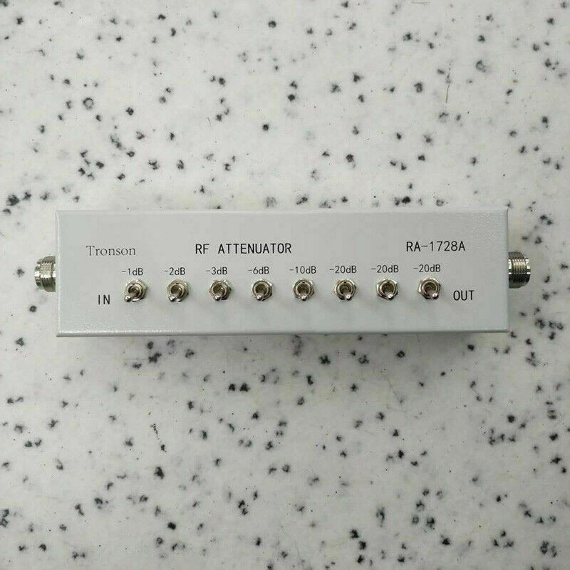 1PC for Ham Radio Transmitter 0- 82DB VARIABLE/ STEP ATTENUATOR 50 OHM