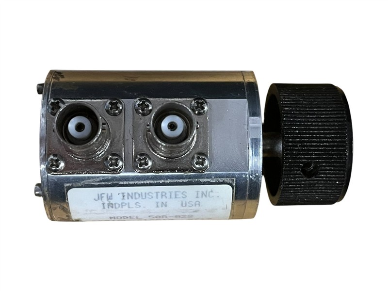 JFW Industries Inc 50R-028 Manual Single Rotary RF Attenuator Coaxial gallery