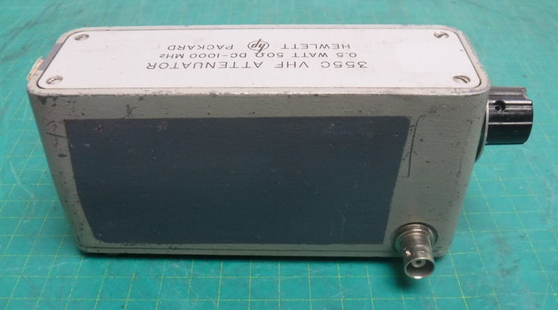 Hewlett Packard HP 355C VHF Attenuator 0.5W 50Ω DC-1000MHz gallery