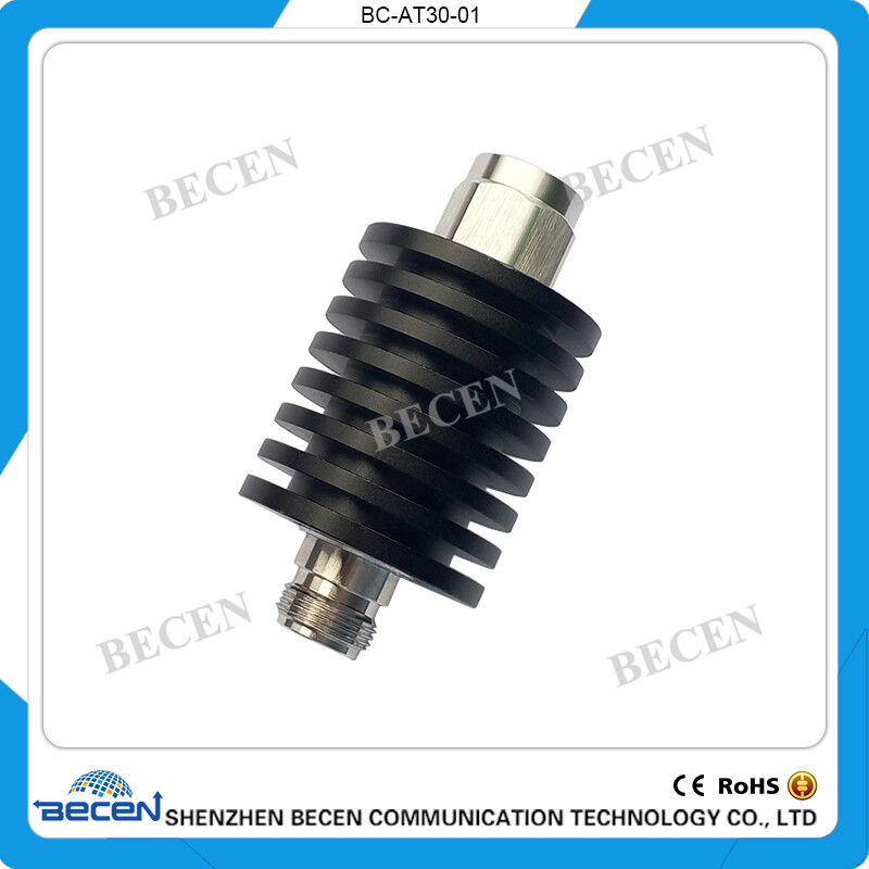 30W N 6dB Attenuator Plug male to Jack female 30 Watt DC-3Ghz rf attenuators gallery
