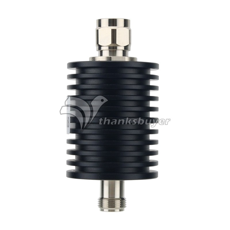 50W 10DB-40DB 3G 4G Coaxial RF Fixed Attenuator N Type with N-JK Connector gallery