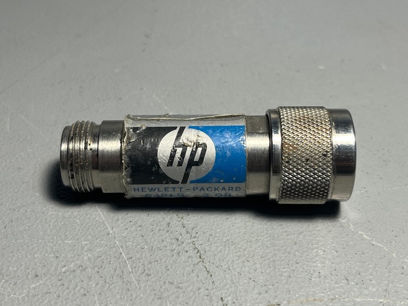 HP 8491B Coaxial RF Attenuator 3 dB DC-18 GHz