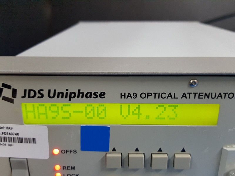 JDSU HA9: Programmable Attenuator (offs button missing)(0748) gallery