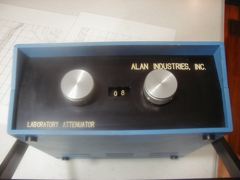 ALAN 0-79 dB Bench Step Attenuator, DC-1.5 GHz, NICE Tested w/plot, READ Reduced gallery