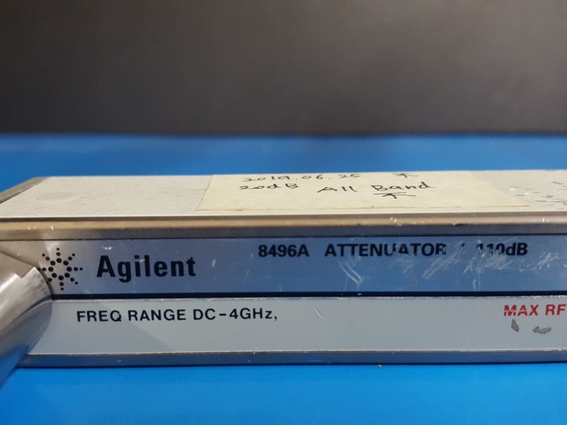 Agilent 8496A: Attenuator, DC-4GHz, 110dB, Opt. 001, AS-IS (0480) gallery