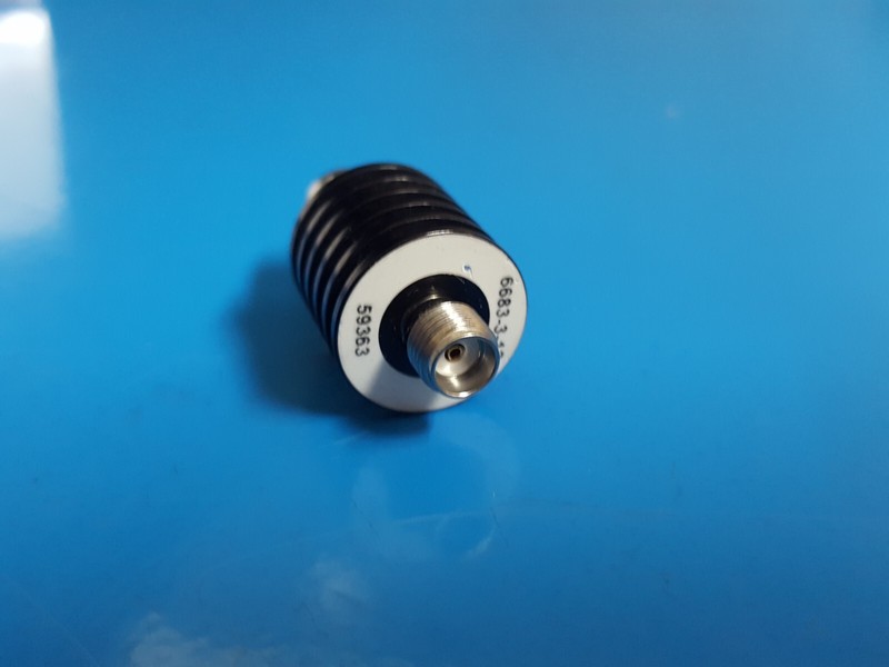 Weinschel 6683-3-12: 5 Watts Attenuator (9363) gallery