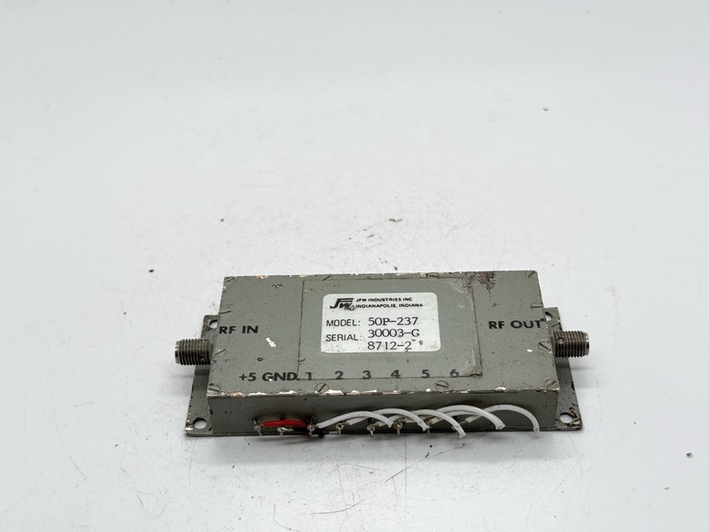 High-Isolation RF Programmable Attenuator | JFW 50P-237 | +5V Control gallery