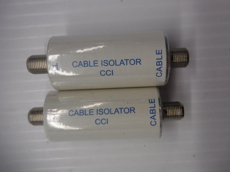 X001J2A5XV Cable Isolator CCI For TV Applications ** Lot of 2 ** gallery