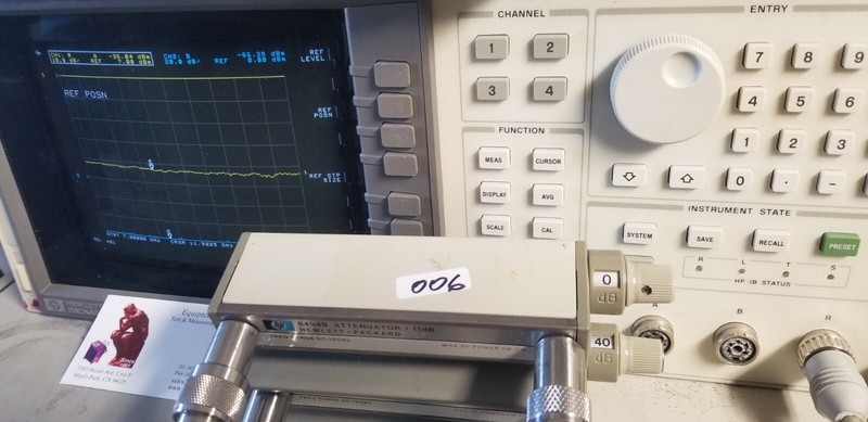 HP 3561A Dynamic Signal Analyzer FULLY WORKING Bright CRT 100kHz 80dB Vibration gallery