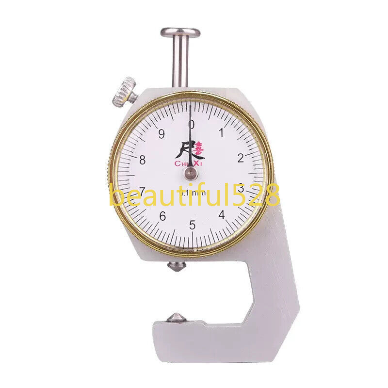 1PC Thickness Measurement Gauge Thickness Meter Tool 0-10mm E025 WY