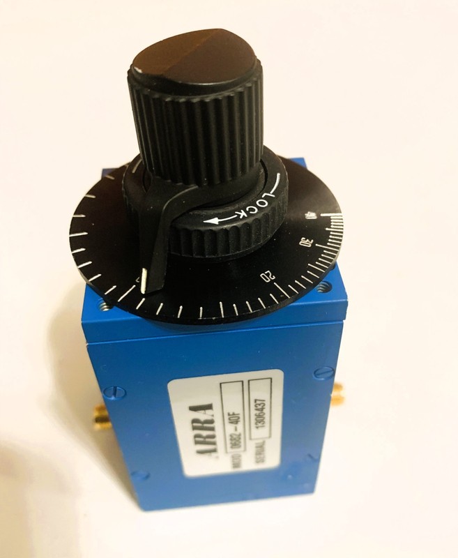 NEW ARRA 0682-40F VARIABLE ATTENUATOR. 40 Db. gallery