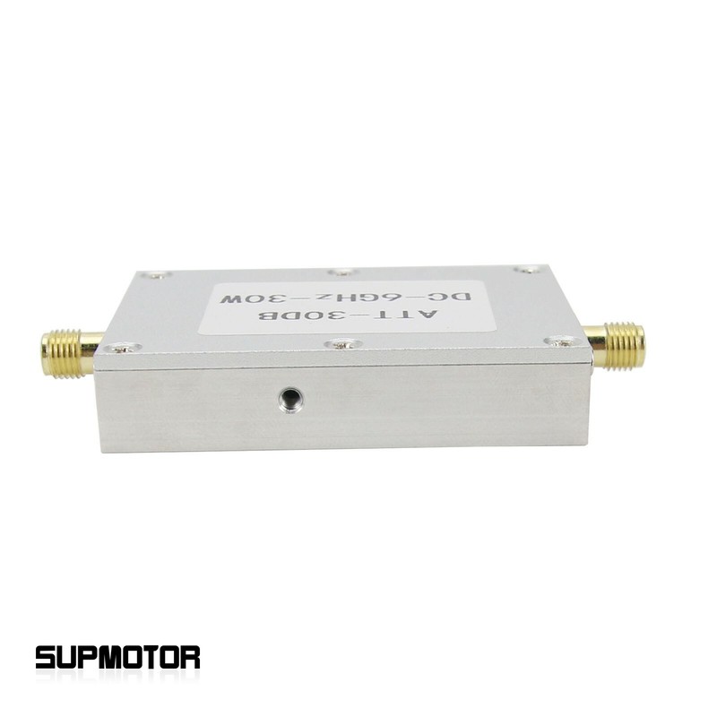 DC-6GHz 30DB RF Attenuator fixed Attenuator Female + SMA for Spectrum Analyzer gallery