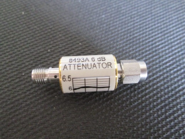 HP 8491B 18GHz 20dB attenuator TESTED! N connectors gallery