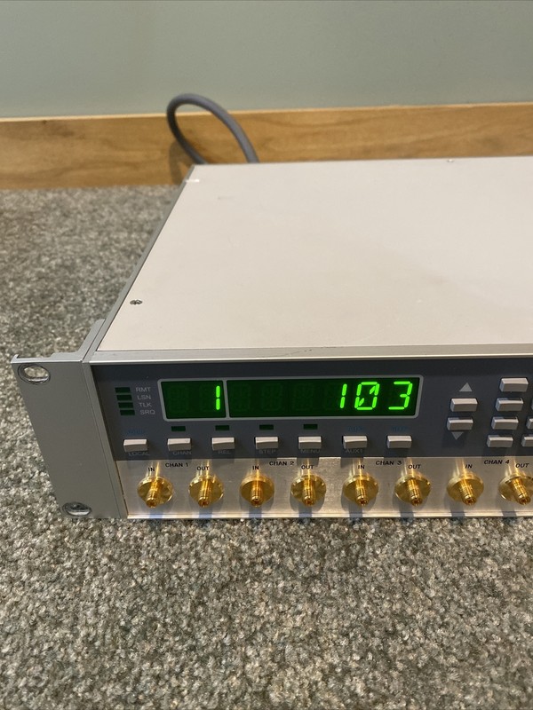 AEROFLEX 6930 PROGRAMMABLE ATTENUATOR DC - 6 GHz, 103 dB/1dB gallery