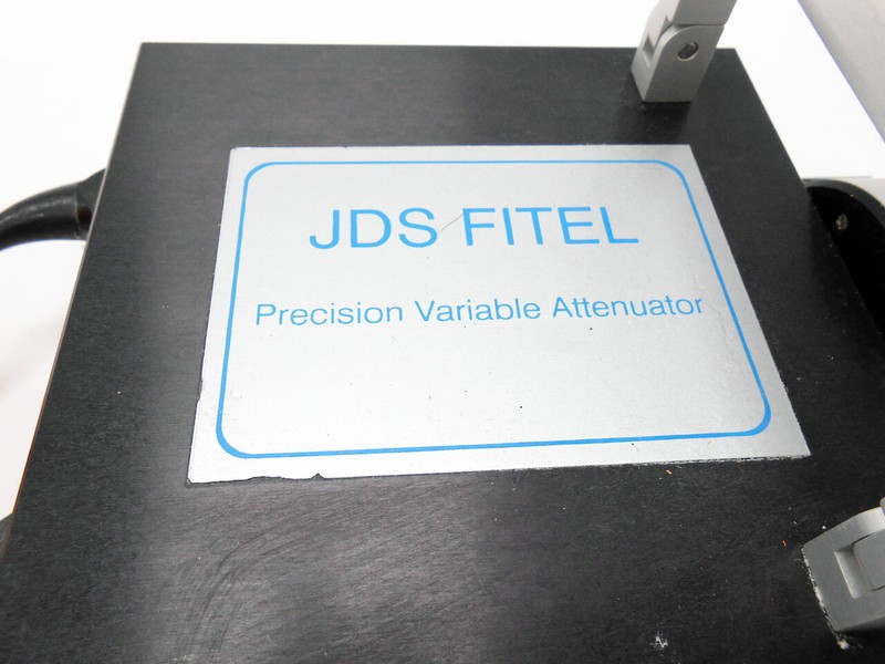 JDS FITEL VA 5103-SPN PRECISION VARIABLE ATTENUATOR MANUAL VA5103-SPN #3677 gallery