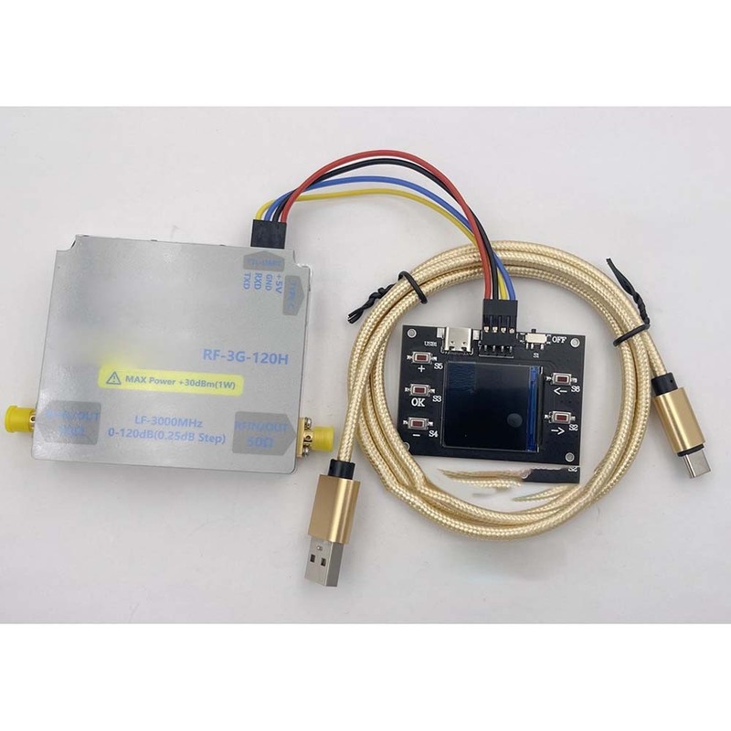 For LF-3GHZ-120DB 0.25DB Step Bidirectional RF Numerical Control Attenuator gallery
