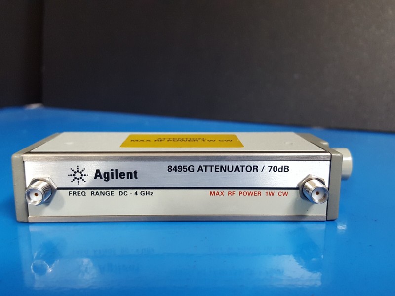 Agilent 8495G: Program Step Attenuator DC-4Ghz 70 dB (Opt. 002 011) - 4086 gallery
