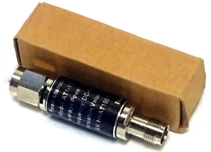 RADIOCOMM AT1-1023 FIXED ATTENUATOR 20dB 2W DC-4GHz NEW!