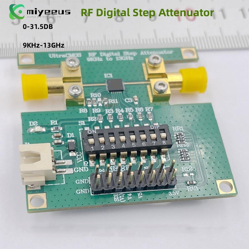 0-31.5DB 9KHz-13GHz RF Step Attenuator Supports Parallel Port Mode LF-13GHZ