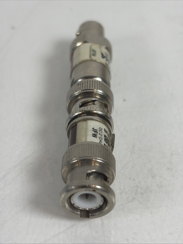 JFW 50F-010-10DB W/ 50FP-020-H4 Fixed Attenuator Dual Male/ Female gallery
