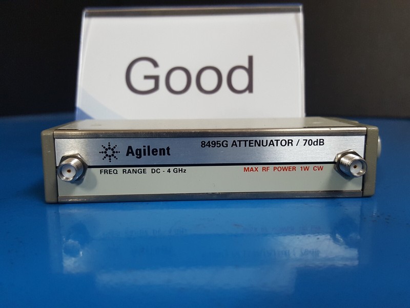 Agilent 8495G: Program Step Attenuator DC-4Ghz 70 dB (Opt. 002 011) – 0462