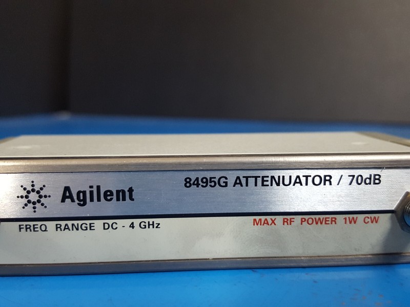 Agilent 8495G: Program Step Attenuator DC-4Ghz 70 dB (Opt. 002 011) - 3345 gallery