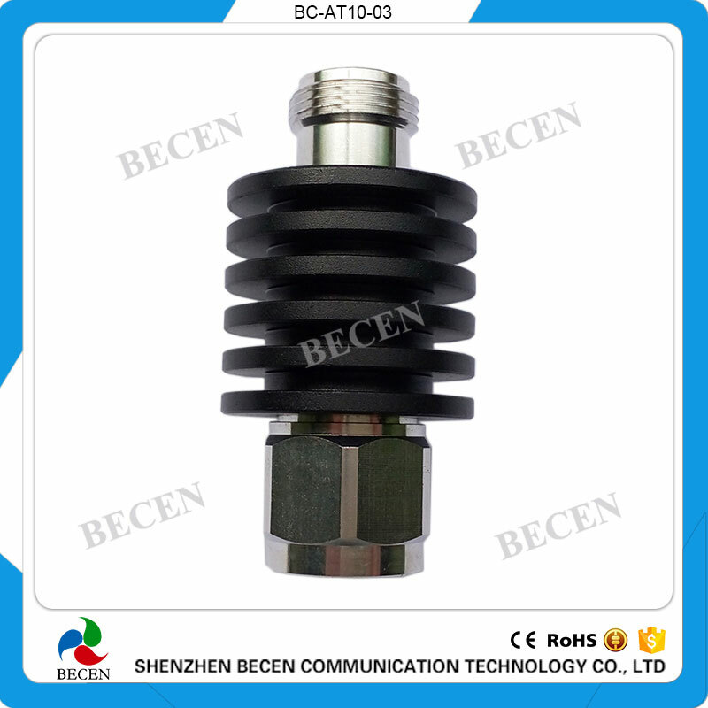rf Coaxial 10W N 20dB Attenuator Plug male to Jack female 10 Watt DC-3Ghz gallery