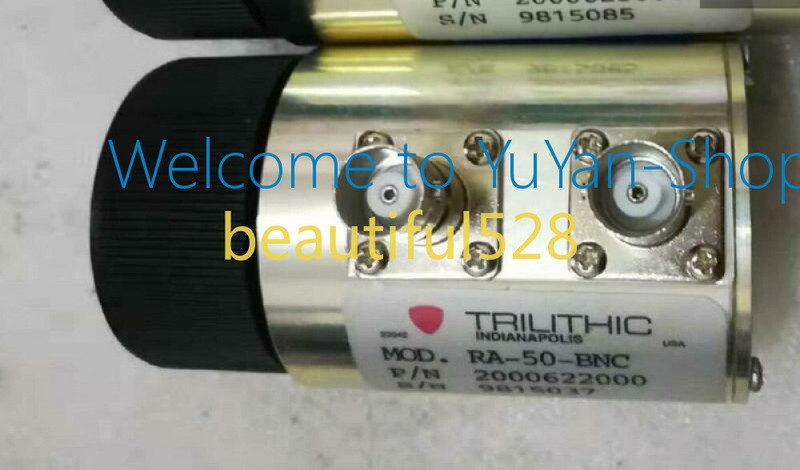 Texscan Trilithic RA-50-BNC 0-10dB Varuable Attenuator BNC #Y63