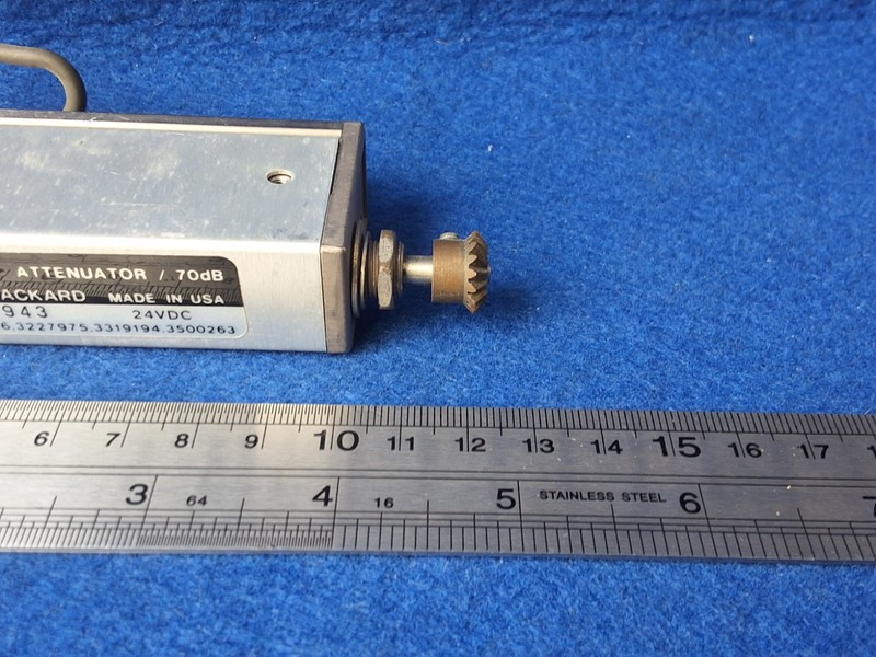 HP 5086-7362 Attenuator, 70 dB, DC -18 GHz. gallery