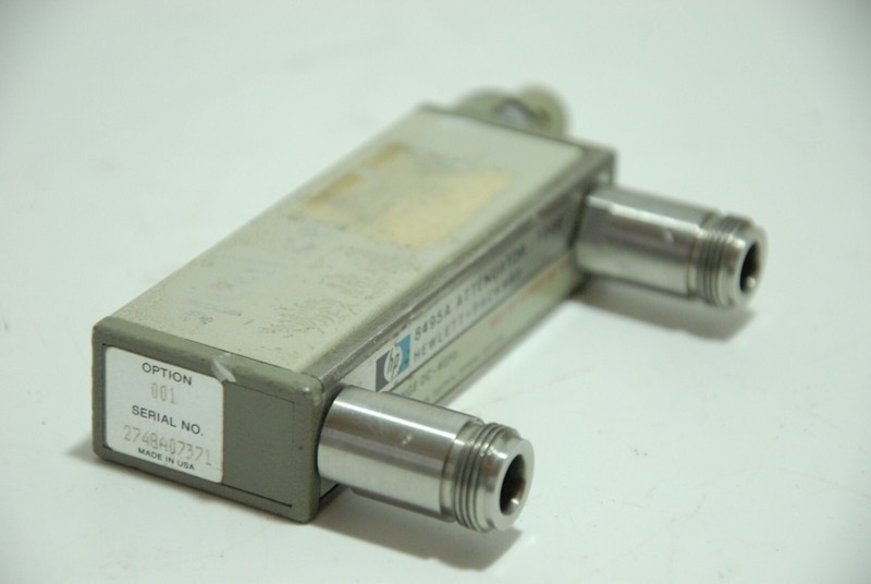 HP Hewlett Packard 8495A Step Attenuator 70dB DC- 4 GHz. gallery