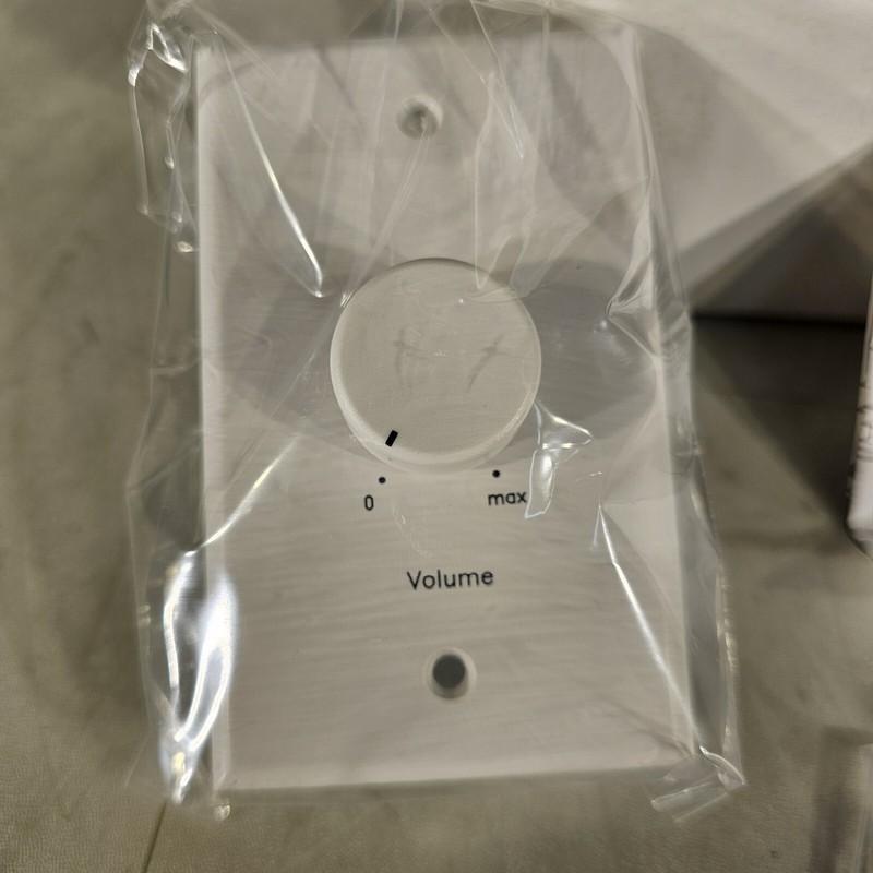 Lowell Gang Speaker Volume Knob Attenuator with White Wall Plate 25LVC SW 25W gallery