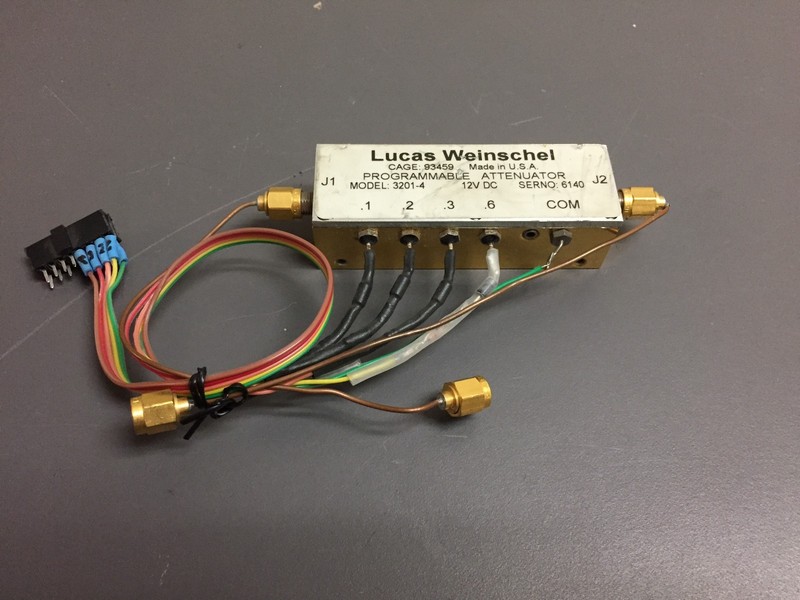 Lucas Weinschel 3201-4 Programmable Attenuator, 12V DC gallery