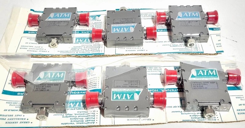 ATM AV083L-20/920-00291 0.85-2.3GHz Attenuator (lot of-6 ) new. gallery